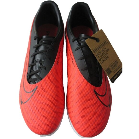 Nike Men's Phantom GX Academy IC Courts Soccer Shoes Bright Crimson Sizes NEW - Picture 2 of 5